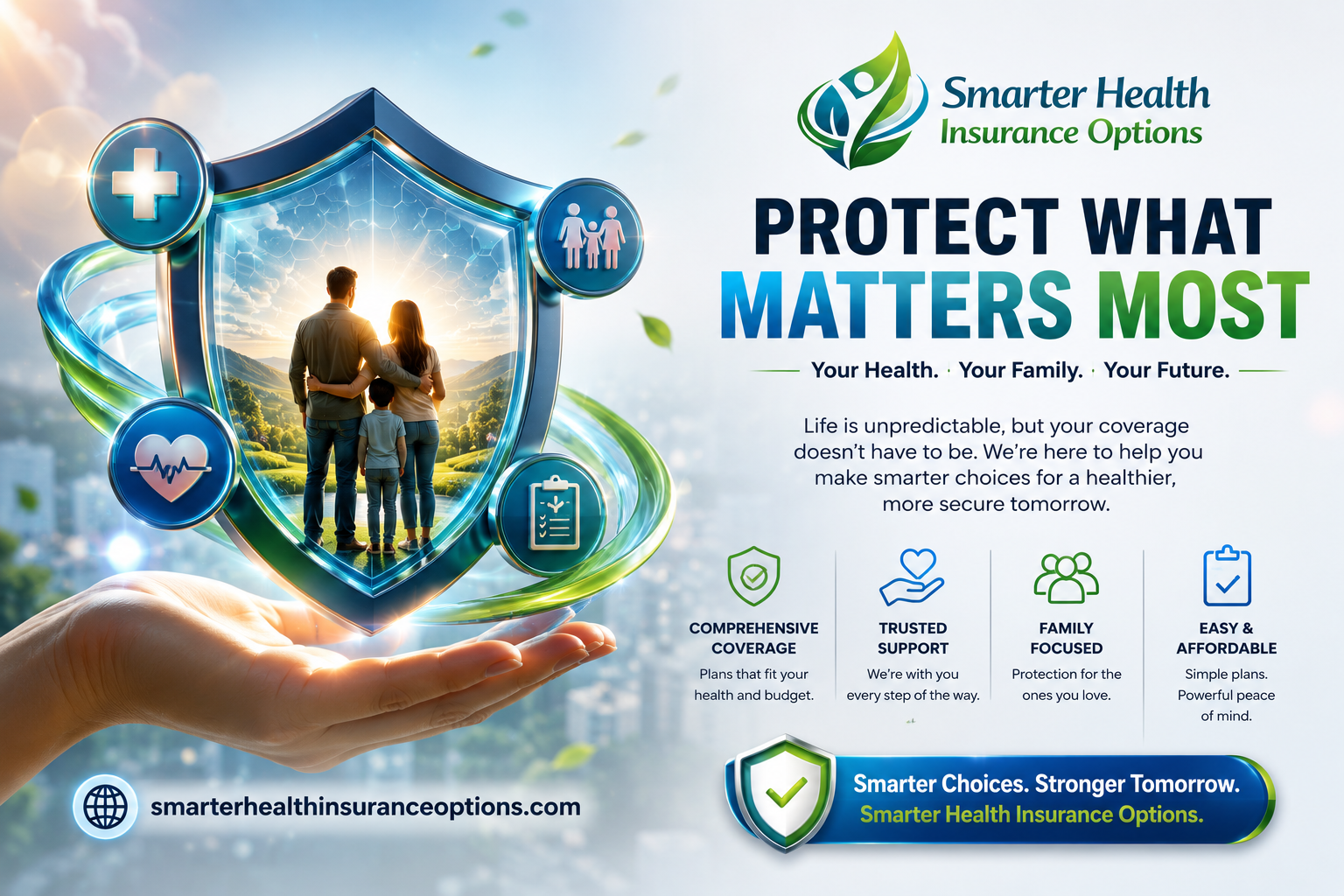 Clear guidance and trusted insurance support from Smarter Health Insurance Options